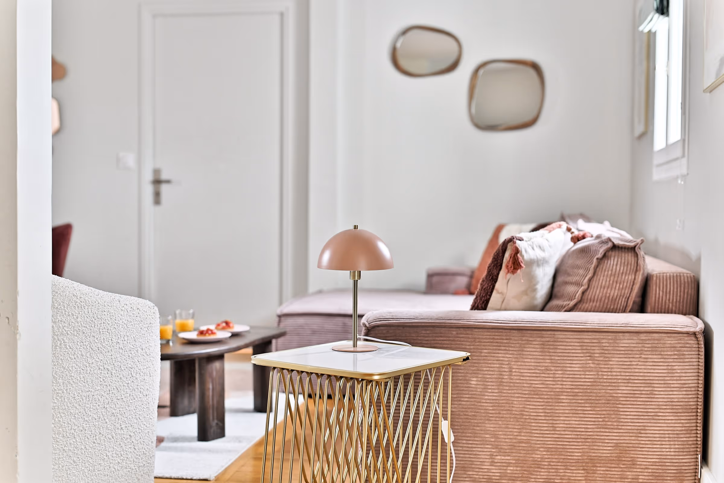 A beautifully composed living space